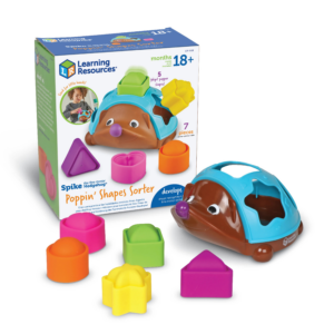 Motor Hedgehog Poppin’ Shapes Sorter